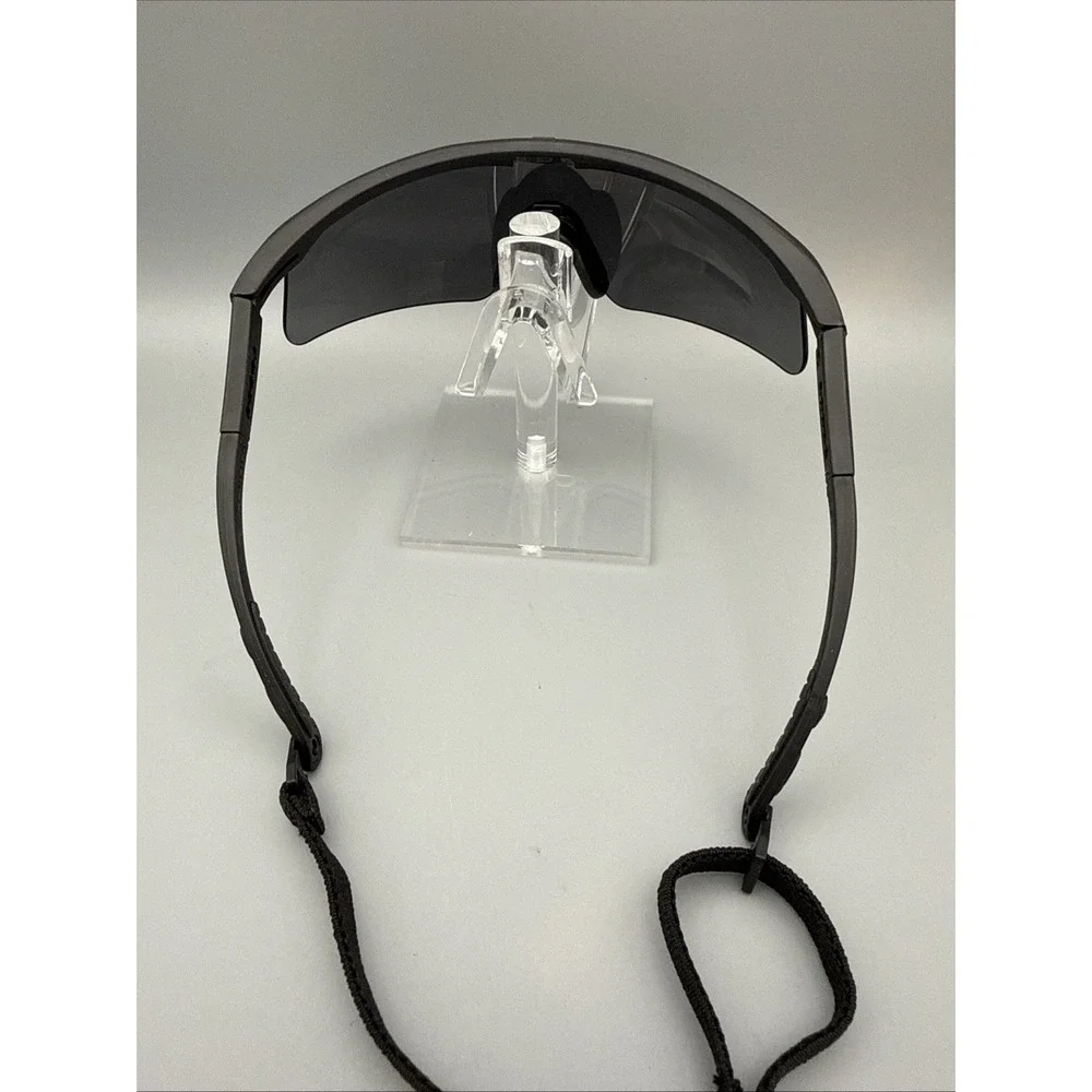 Revision Military Z87 Low Profile Tactical SunGlasses Black Shield with Strap